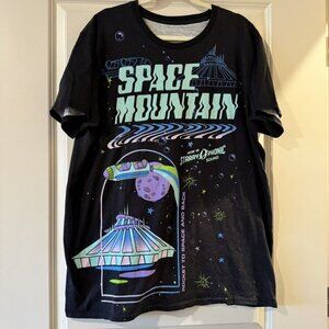 NEW Disney Parks Space Mountain Limited Edition '23 T Shirt Unisex Size XXL NWOT